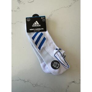 NWT Adidas Superlite Aeroready No Show Socks 3 pack Size 6-12
